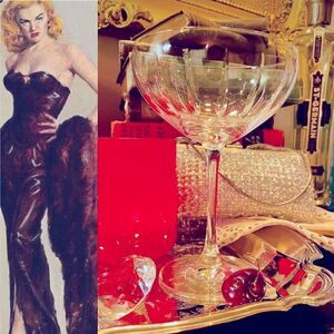 ♥️Schott Zwiesel crystal coupé glasses, set of four NWOT.